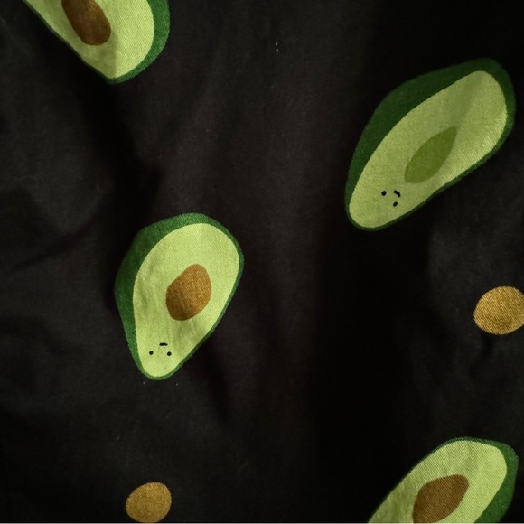 Swing dress avocado pattern - Picture 3 of 4